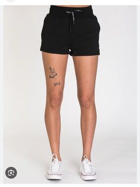 GUESS Black Women's Active Drawstring Shorts